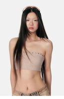 Cross Studded Bustier Set image 11