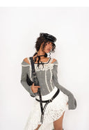 White Hollowed-out Cake Skirt image 3