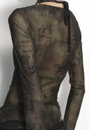 Siren's Embossed Monogram Tulle image 10