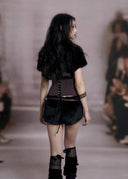 Fishbone Stripe Halter Top image 6