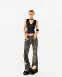 PU Leather Halter Neck Tank Top image 6