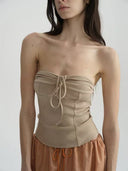 Duo-Tie Contour Corset Top image 0