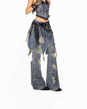 Punk Destroyer Skirted Jeans image 5