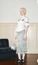 Black and White Vertical Striped Shirt image 11