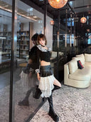 White Hollowed-out Cake Skirt image 7