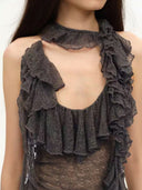Lace Embrace Halter Top image 4