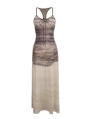 Tiered Mesh Dress image 4