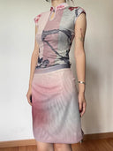 Double-sided Purple Puddle Skirt image 5