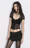 Vanta Couture Cross-Tie Top image 5