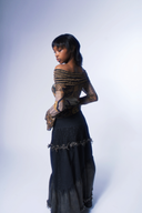 ClamDenim Maxi  Skirt image 3