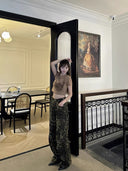 Leopard Print Wide-Leg Cargo Pants image 10
