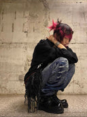 Whisker Bootcut Jeans image 11