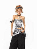 Drop Dye Lettered Crop image 2