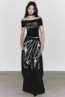 Pearl Shell Printed Wide-Leg Pants image 12