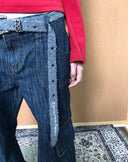 Stamp Denim Trousers image 13