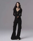 Silk-Blend Ribbed Pullover image 2