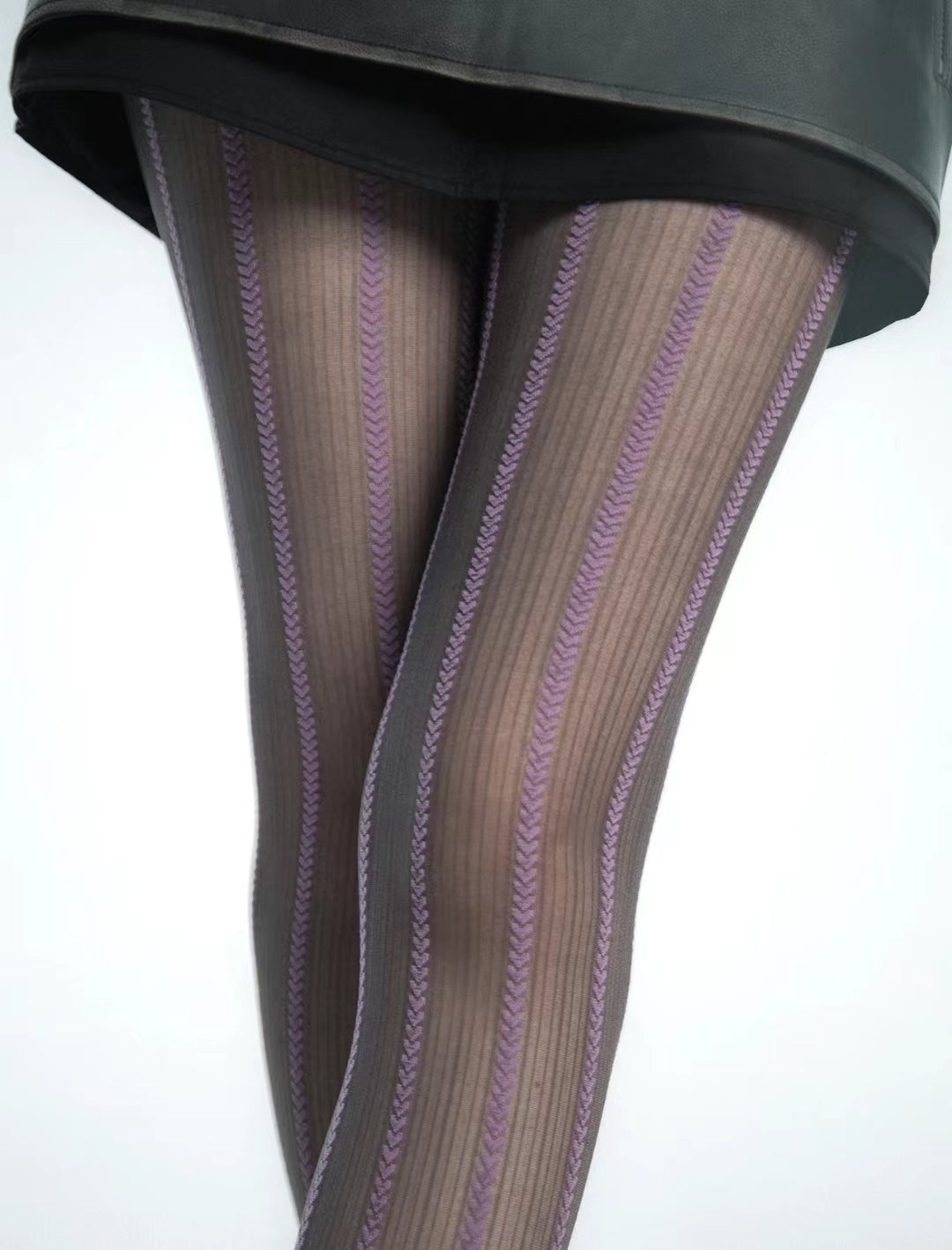 Millennial love chain pattern pantyhose – Byunli