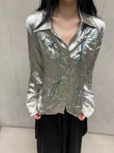 Veridian Crinkle Polo image 4