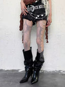 Sheer Panel Leggings image 0