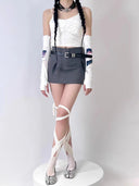 Ballet Laced Lace Net Socks image 4