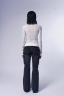 Flared cargo pants image 5