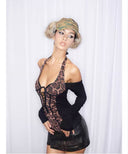 Leopard-print Halterneck Top image 8