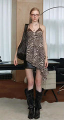 Leopard Keyhole Tunic image 7