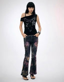 Graffiti-print Leopard Pants image 6
