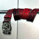 Red Glaze Dragon Belt