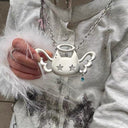 Angel Cat Statement Choker