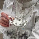Angel Cat Statement Choker