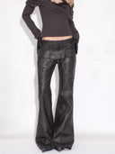 Dark Flare Pants
