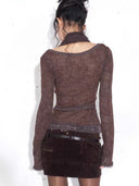 Snuggle Lace Layered Top