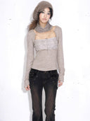 "Illusionist" Layered Knit