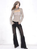 "Illusionist" Layered Knit