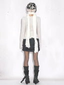 "Antoinette" Ribbed Knit Top