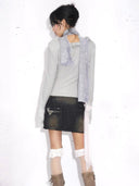 "Shimmery Ruffle" Top