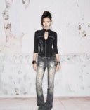 2-in-1 Microflare Skirt Jean