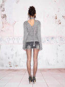 2-in-1 Microflare Skirt Jean