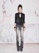 2-in-1 Microflare Skirt Jean