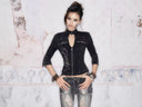 Double-Zip Letterman Cardigan