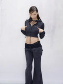 Glitter Flare Sweatpant