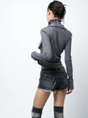 Irina Layered V-Neck Tee