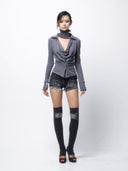 Irina Layered V-Neck Tee