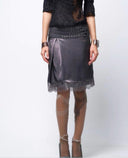 Cyber Mesh Layered Skirt