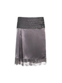 Cyber Mesh Layered Skirt
