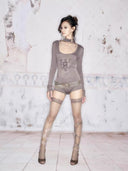 Lilac Stardust Bodysuit