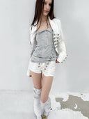 Knight's Lace-Up Shorts