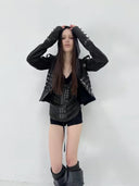 Knight's Lace-Up Shorts