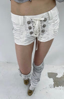Knight's Lace-Up Shorts